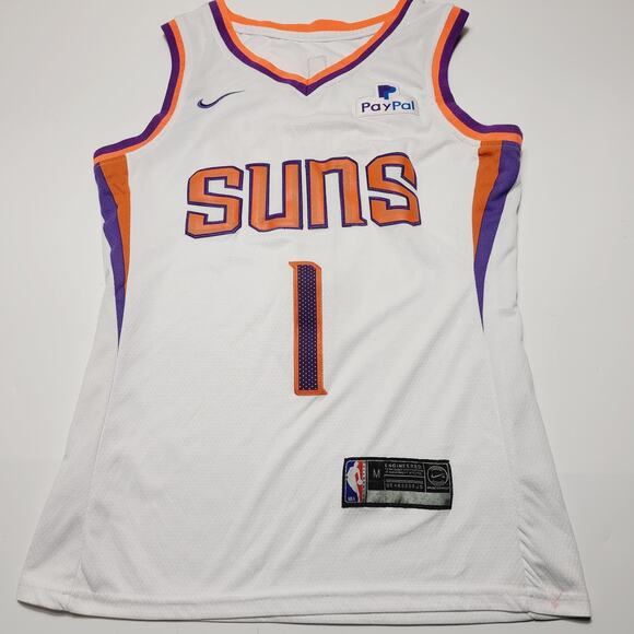 Nike Devin Booker Suns #1 Phoenix Suns Jersey Medium - Picture 1 of 8